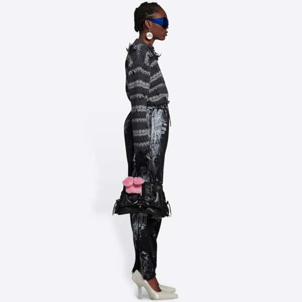 バレンシアガ ショルダーバッグ 偽物 バレンシアガ スモール TOP HANDLE バッグ 6617232X5071000